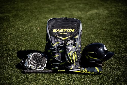 Easton | MOXIE Backpack Equipment Bag | Baseball / Softball | T-Ball / Rec / Travel | Multiple Styles - color: Black