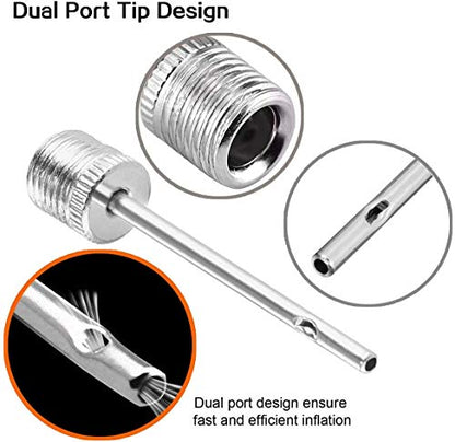 HDNNC Ball Pump Needle, Air Pump Needle, Inflation Needles Nozzle for Basketball Football Volleyball Swim Ring Balloon, All Other Sports Balls -10PACK