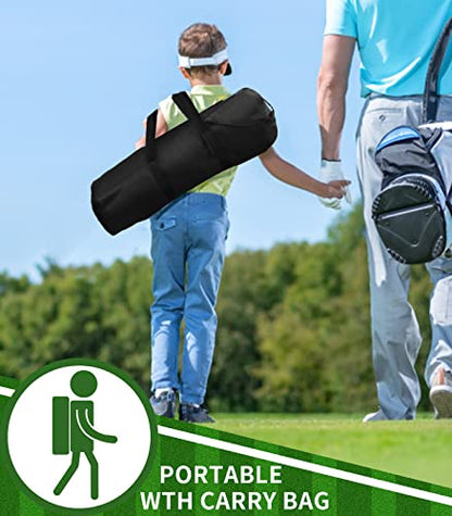 Golf Net, 9x7FT Home Golf Hitting Net for Backyard Driving Chipping Swing Indoor Training Chipping Aid Nets, Gifts for Men Him Dad Golfers