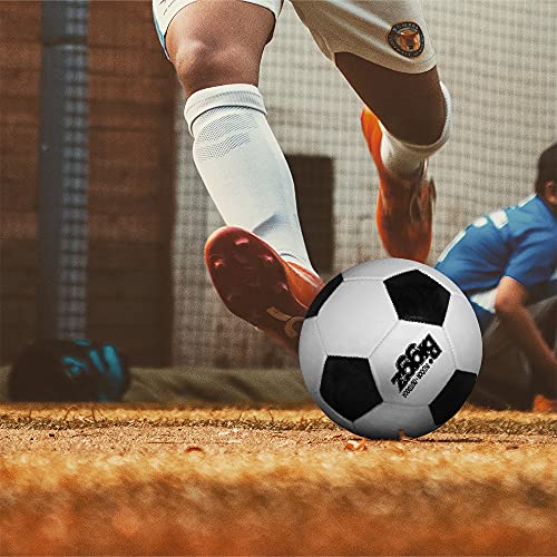 Biggz (6 Pack) Premium Classic Soccer Balls Size 5
