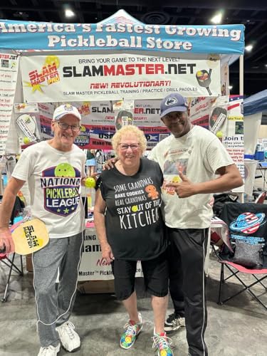 Slam Master Pickleball Practice/Training Paddle (Wood)