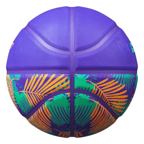 Baden | Legend Court Canvas | Creative Design Outdoor Rubber Game Basketball | Youth & Adult Size 5,6,7 - color: Cali Livin', size: Size 5 (27.5")