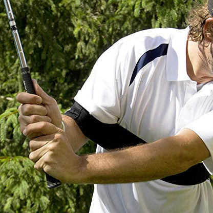 Golf Training Aid, Swing Correcting Arm Band, Innovative Arm Connection Aid, for Swing Correcting Improve Swing Stability, Unise