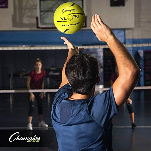 Champion Sports Volleyball Trainers – Lightweight Training Volleyballs, Soft Vinyl Panels, Multiple Sizes