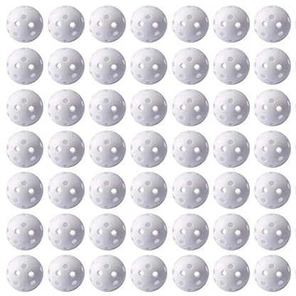 Practice Golf Balls for Backyard, Plastic Golf Training Balls 5 inch Indoor Golf Balls for Driving Range, Swing Training, Indoor Golf Simulators, Outdoor and Home Use