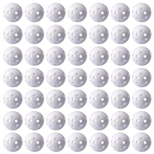 Practice Golf Balls for Backyard, Plastic Golf Training Balls 5 inch Indoor Golf Balls for Driving Range, Swing Training, Indoor Golf Simulators, Outdoor and Home Use