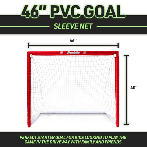 Franklin Sports SX Comp PVC Street Hockey Goal - 46" x 40"
