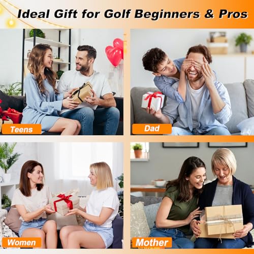 Gagalileo Pop Up Golf Practice Net: 7X7X4FT Hitting Cage with Target Portable Backyard Garage Training for Driving Chipping Swing Beginners & Golf Enthusiasts