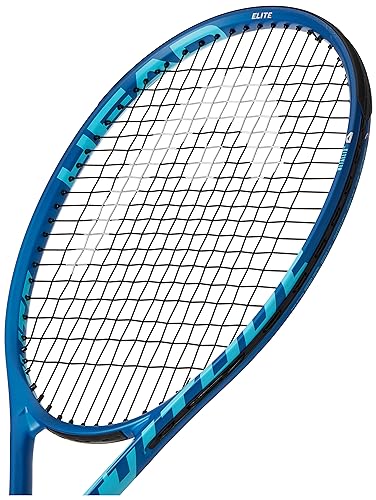 Head Metallix Attitude Elite Blue Tennis Racket - Pre-Strung Adult Tennis Racquet Lightweight - Midplus Headsize for Blend of Power and Control - size: 4-3/8
