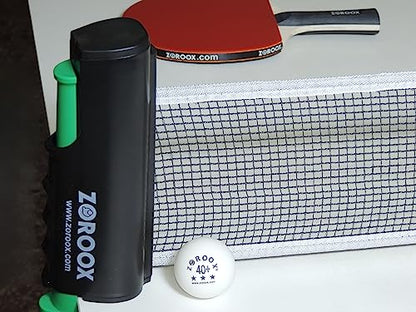 Table Tennis Net | Portable | Retractable | Easy Install Portable Table Tennis Net for Any Table. Easy to Install & Durable