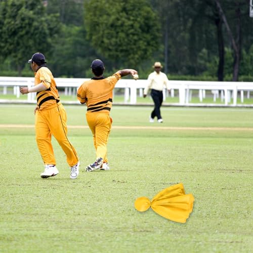 Midelong 2 Pcs Penalty Flags - Football Challenge & Referee Flags (1 Red, 1 Yellow)