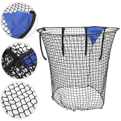 Amosfun Soccer Training Net with Target for Accuracy Practice, Black Football Goal Net for Youth and Adult Shooting Drills, Portable Practice Equipment for Indoor and Outdoor Football