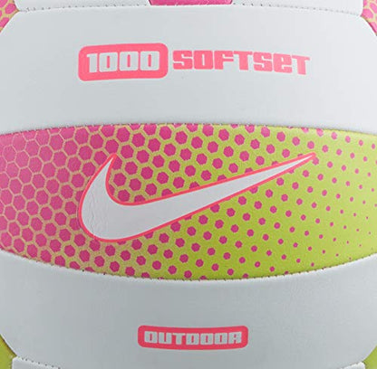 Nike Softset 1000 Outdoor Volleyball 5 - color: Pink/White