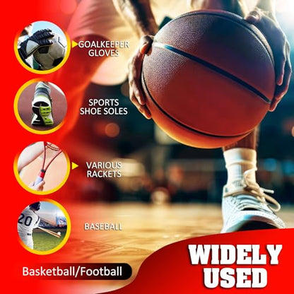 Grip Spray - Basketball Shoes Soles Traction Enhancer, Multipurpose Anti-Slip Spray for Basketball, Football, Baseball, Golf, Various Rackets, Pole Dancing - Stop Sweat, Non-Stick, Boost Control