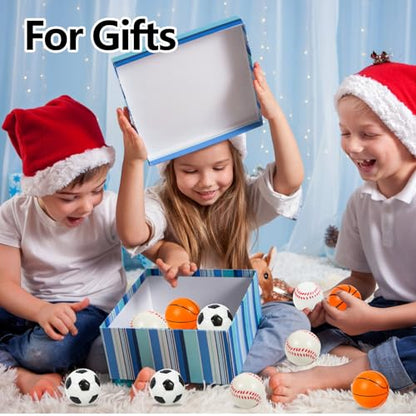 12-Pack Mini Basketball Stress Balls 2 Inch Soft Foam Squeeze Basketballs Ball Small Sport Theme Ball Basketball Party Favors for Kids ,Decor, ,Gifts & Anxiety Relief School Rewards…
