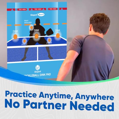 Pickleball Practice Pad，Portable Pickleball Practice Wall with High-Tack Backing for Indoor/Outdoor Use, Perfect for Dinks, Volleys & Kitchen Drills