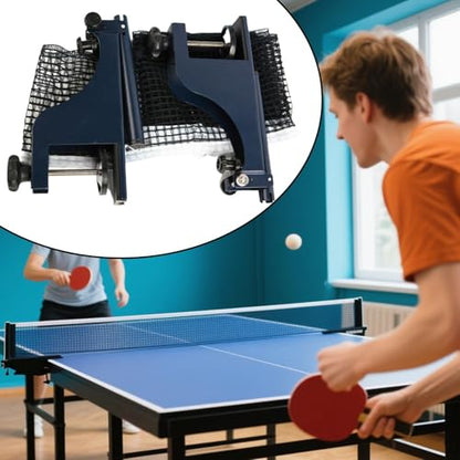 Table Tennis Net Replacement,Weather Resistant Heavy Duty - Quick Setup Indoor Table Tennis Net | for Home Outdoor Game Room Backyard Basement Sports Training