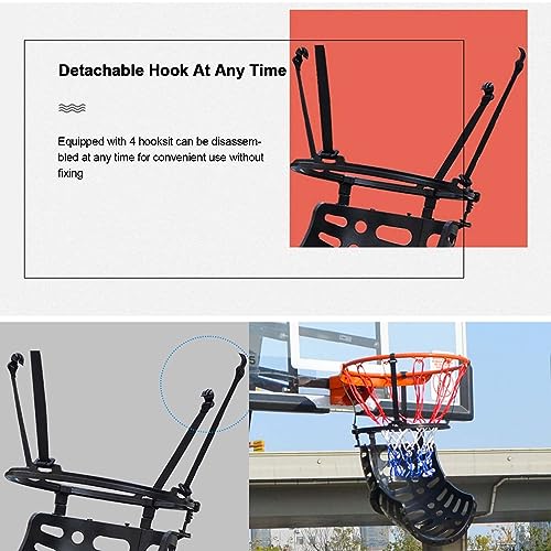 Basketball Return Attachment for Quick Ball Return - Enhance Shooting Practice Efficiency