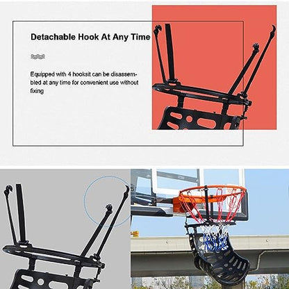 Basketball Return Attachment for Quick Ball Return - Enhance Shooting Practice Efficiency