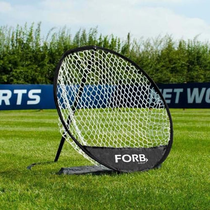 FORB Practice Golf Chipping Net | Pop-Up Golf Target for Chipping Accuracy - Durable Mesh Fiberglass Poles and Carry Bag - 24in Diameter