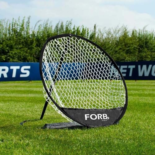 FORB Practice Golf Chipping Net | Pop-Up Golf Target for Chipping Accuracy - Durable Mesh Fiberglass Poles and Carry Bag - 24in Diameter