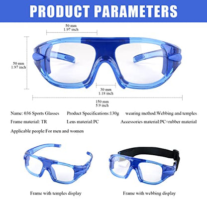 Sports Basketball Goggles Outdoor Football Protective Glasses Safety Eyewear Anti Shock Collision