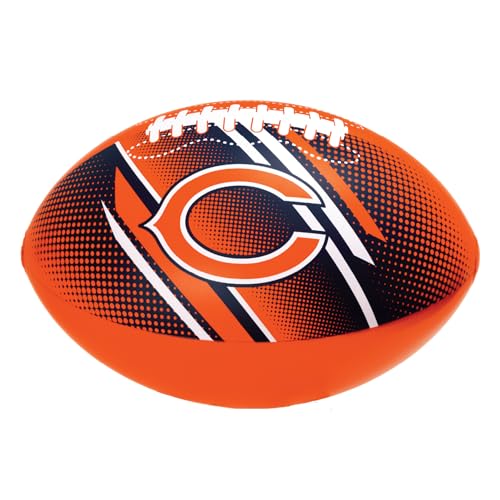 BigMouth 18” Inflatable Pool Football Officially Licensed NFL Fan Gear Merchandise Beach Ball Games for Adults and Teens - style: Chicago Bears