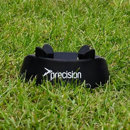 Precision Rugby Kicking Tee Durable Rubber, 4cm Height, Stable Platform for Accurate Kicks, Ideal for Club Pro Training and Matches, Black