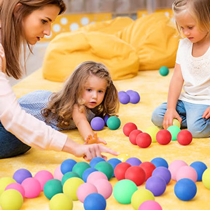 Chivao 200 Pieces Table Tennis Balls Washable Game Table Tennis Mini Plastic Balls for Pool Carnival Party Game - color: Colorful