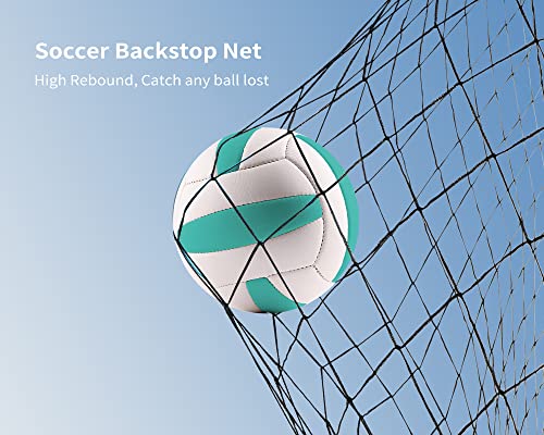 Soccer Netting High Impact Sports Practice Barrier Net, Nylon Hitting Netting for Soccer, Hockey, Basketball, Football - size: 10X30FT