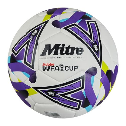 Mitre Unisex Training Womens FA Cup Football | High Performance Training Ball | Extra Durable Design, Ball
