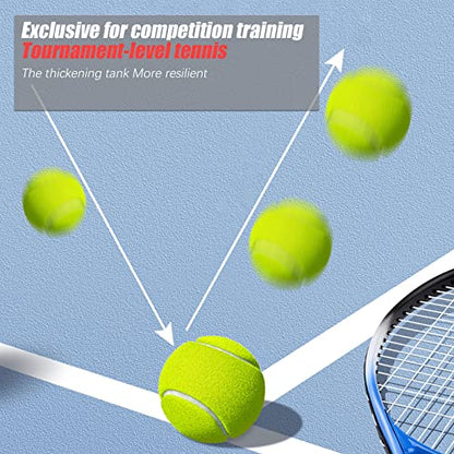 GKK 27 Pack Tennis Balls,Training Tennis Ball Pressure-Less Practising Bulk Tennis Balls for Youth/Beginners/Pet Dogs High Altitude Playing Balls - color: Pink