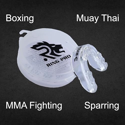Mouth Guard for Boxing, MMA, Football, Basketball, Hockey, and All Contact Sports, Custom Fit for Adults and Youth, Teeth and Gum Protection