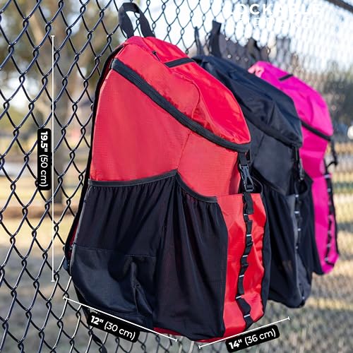 Athletico Basketball Bag - Large Basketball Backpack for Men & Women - Volleyball & Soccer - color: Black