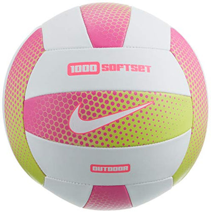 Nike Softset 1000 Outdoor Volleyball 5 - color: Pink/White