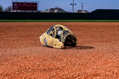 Wilson Summer 2025 A2000® Baseball Gloves - color: Blonde/Black, size: Infield - 11.75"