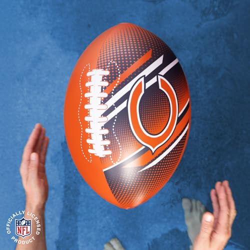 BigMouth 18” Inflatable Pool Football Officially Licensed NFL Fan Gear Merchandise Beach Ball Games for Adults and Teens - style: Chicago Bears
