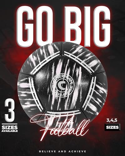 Kura Soccer Ball – Professional Training Soccer Ball for Grass Fields – Durable TPU Machine Stitched Soccer Balls – Sizes 3, 4 & 5 – Outdoor Practice & Match Play - size: 5, style: Black/White