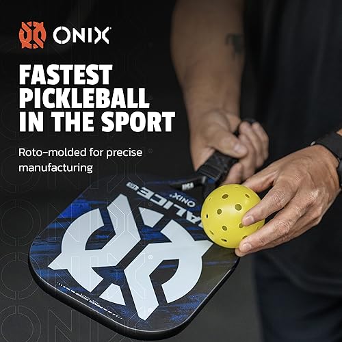 Onix Durafast 40 Pickleball Top Performance Engineered for Championship Play True Flight Competitive Ball - color: Mixed