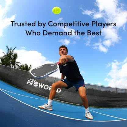 CRBN Pickleball - TruFoam Genesis - Carbon Fiber Pickleball Paddle - First-Ever 100% Foam Core Performance Paddle