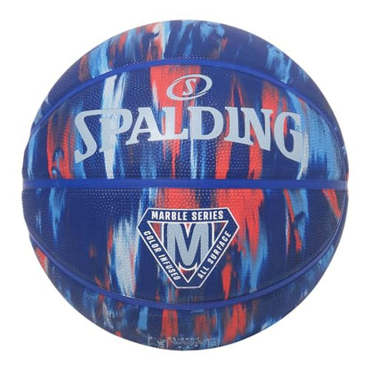 Spalding Basketball Basic No. 7 Rubber Marble - color: deep sea
