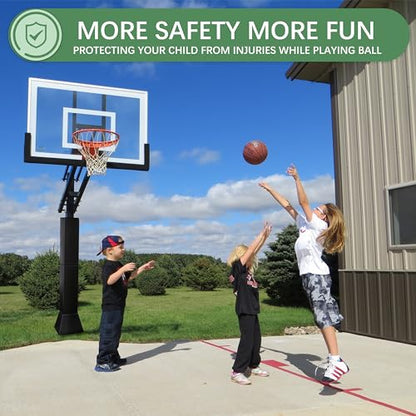 Katop Square Basketball Pole Padding, Professional Heavy Duty Protective Pad, 2-Inch Thick, All-Weather Pads fit 4-8Inch Square Poles, Heavy Duty Safety Pole Pads for Player Protection - size: 6"×8", style: Pole