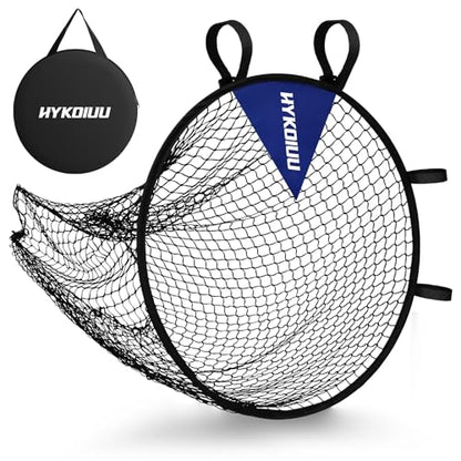 Top Bins Soccer Goal Target(2Pcs) 23.6in Soccer Target Net for Volley, Passing, Shooting Accuracy Practice Soccer Training Equipment with Carry Case