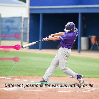 Orbis Hitting Stick Batting Practice Training Equipment for Baseball & Softball, Improve Swing Mechanics & Increase Bat Speed, 52”