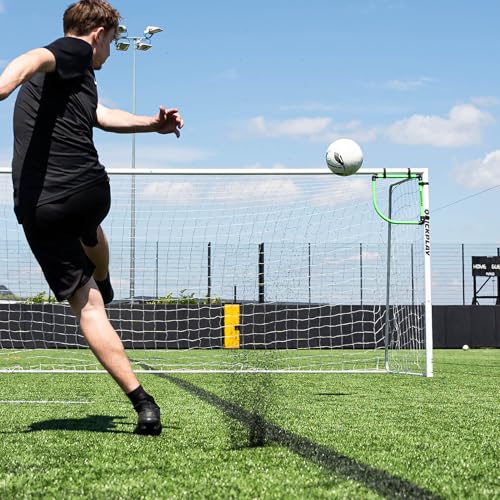 QuickPlay Goal Corner Target Frames Set of 2 - Soccer Goal Target Corners for Shooting Accuracy Training - Corner Targets for Soccer Goals with Quick Attach Straps, Carry Bag and Ground Stakes