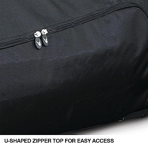 Champro Sports Jumbo All-Purpose Bag On Wheels - color: BLACK