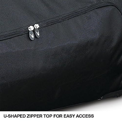 Champro Sports Jumbo All-Purpose Bag On Wheels - color: BLACK