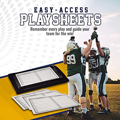 Playsheet Wristband Single Window - Softball, Football, Baseball - Youth 10 Pack