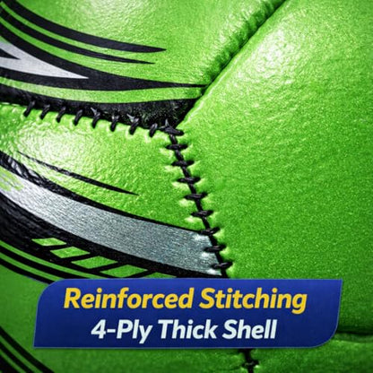 Western Star Soccer Ball Helix- Size 3 4 5 - Official Match Grade Soccer Balls - Attractive and Durable Design