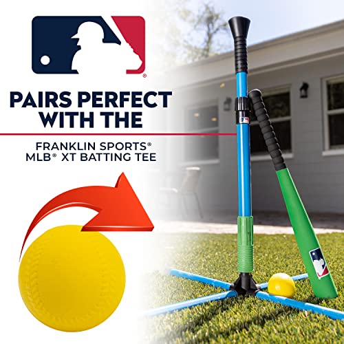 Franklin Sports Youth Batting Tee - Adjustable Height Plastic Training Tee for Kids + Toddlers - 23" to 33" Inches